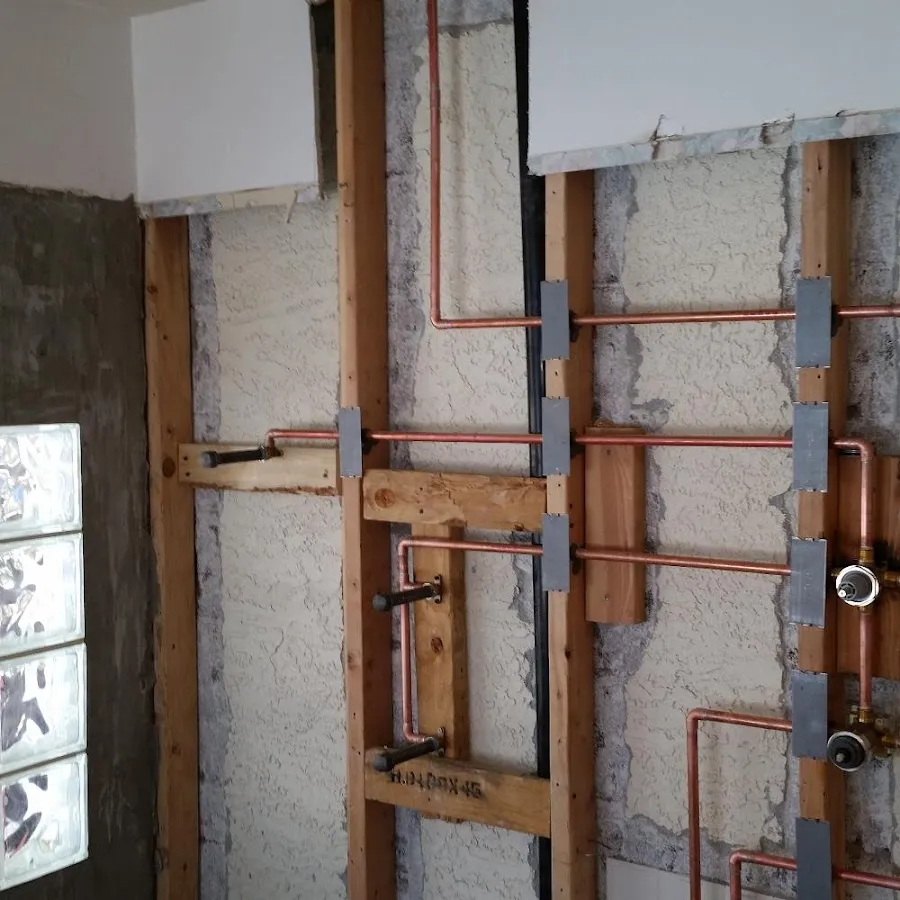 Copper pipe installation for Burst Pipe Repair in Avon
